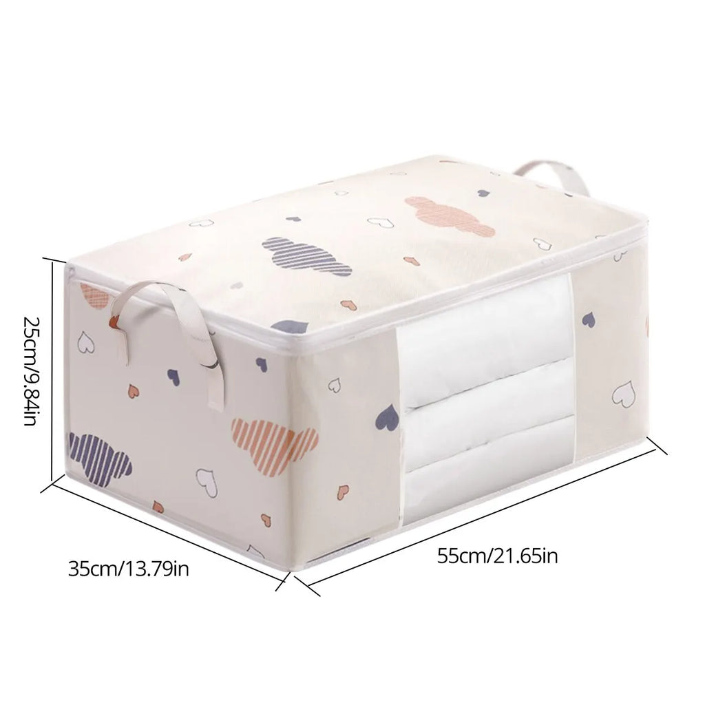 Large Zippered Blanket Storage Bag
