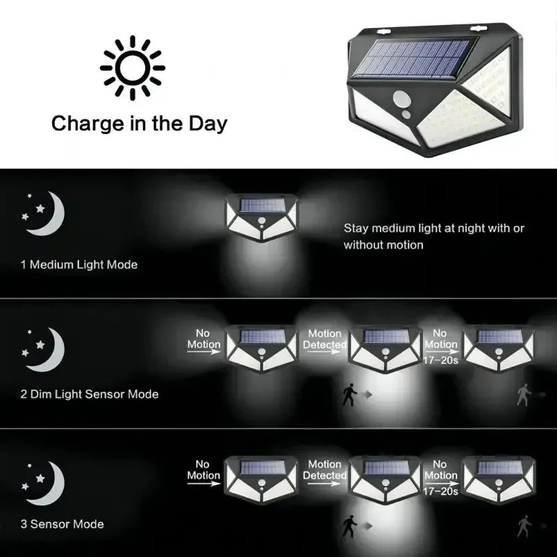 Solar Motion Garden Light