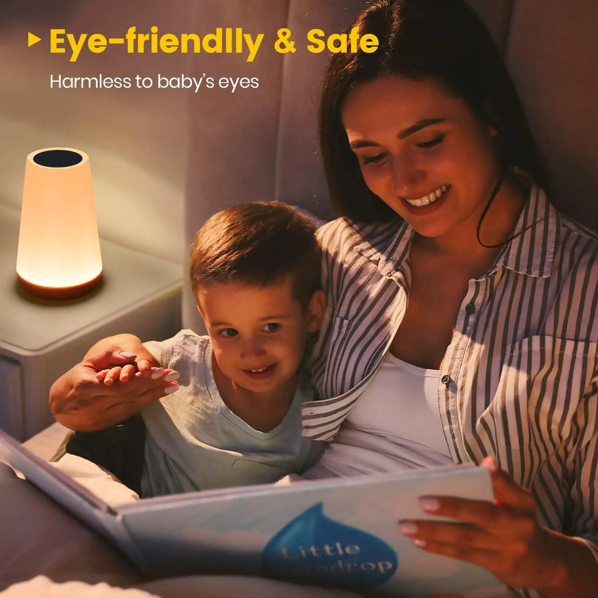 Color-Changing Touch Night Lamp