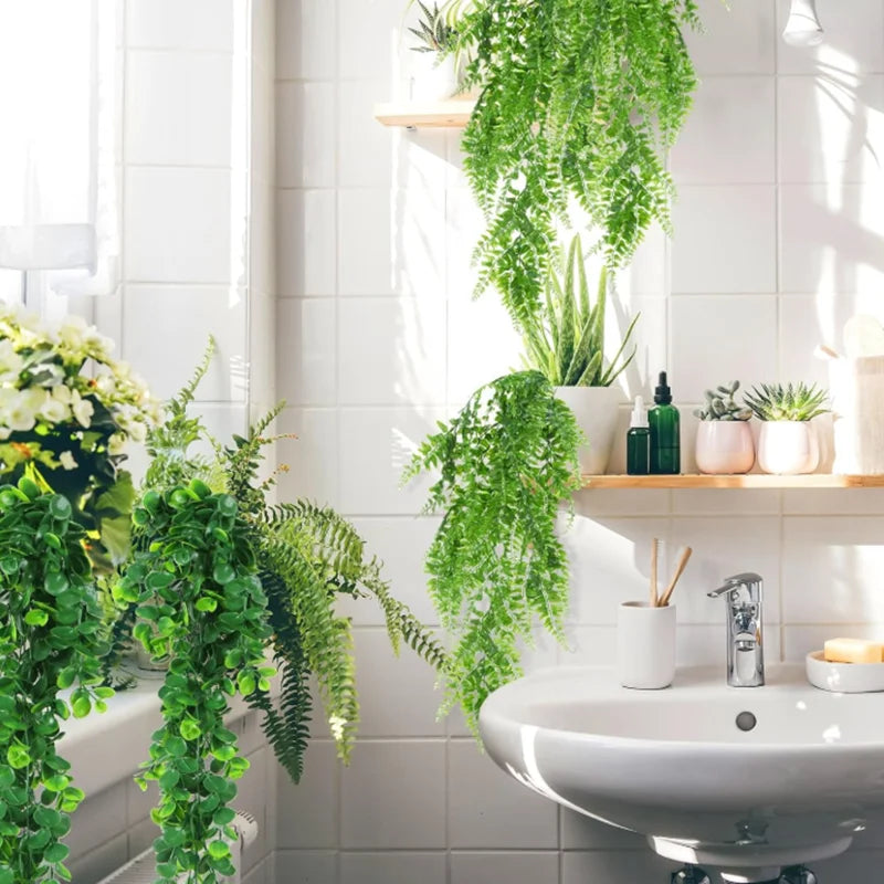 Faux Trailing Greenery Vine – 35 in