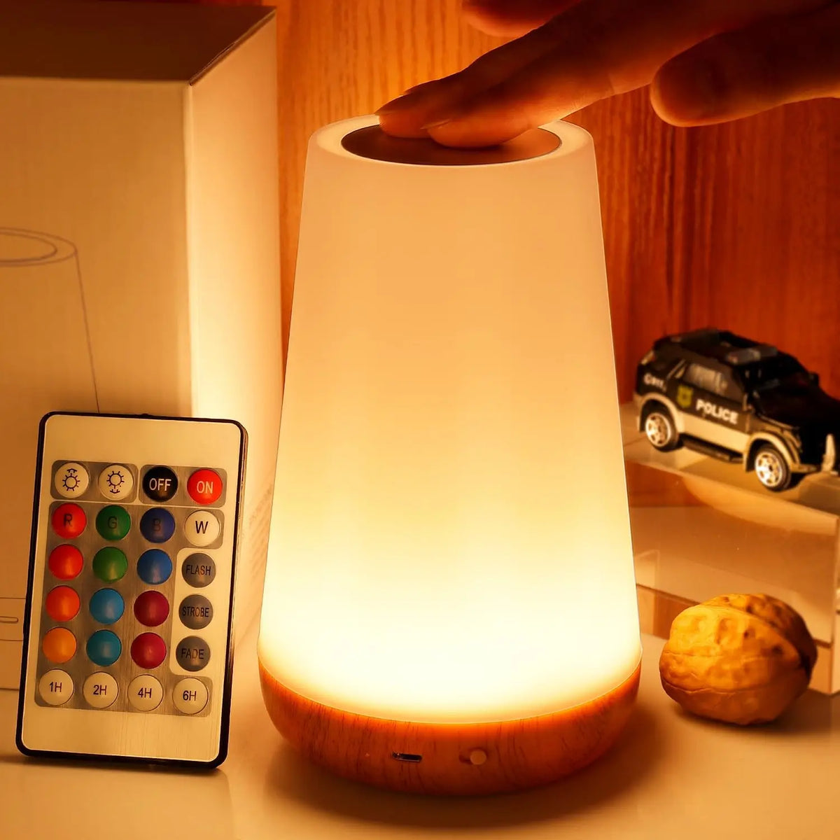 Color-Changing Touch Night Lamp