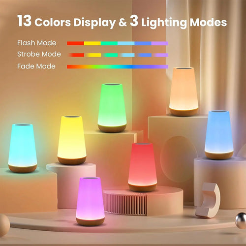Color-Changing Touch Night Lamp